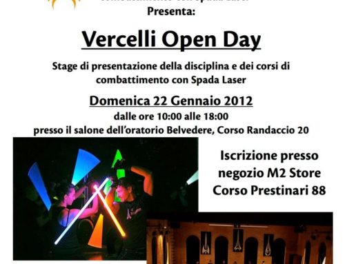 Open Day a Vercelli!